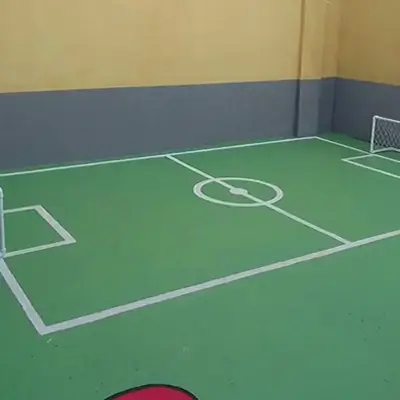 Foto do campo de futebol